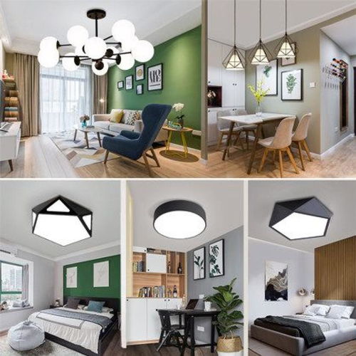 北歐燈具套裝組合三室兩廳全屋套餐客廳燈簡約現(xiàn)代風格燈分子吊燈