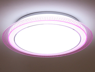 批發輕風尚LED亞克力節能圓形吸頂燈XL061-1 優質燈具的選擇